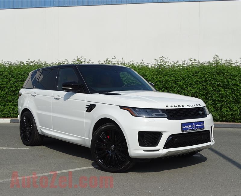 RANGE ROVER SPORT SE- 2018- WHITE- 7 000 KM- CANADIAN SPECS