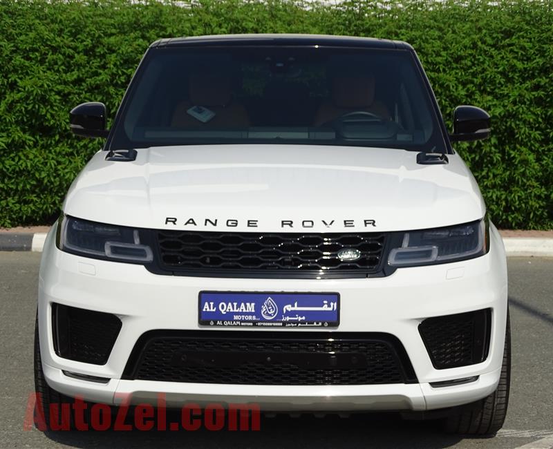 RANGE ROVER SPORT SE- 2018- WHITE- 7 000 KM- CANADIAN SPECS