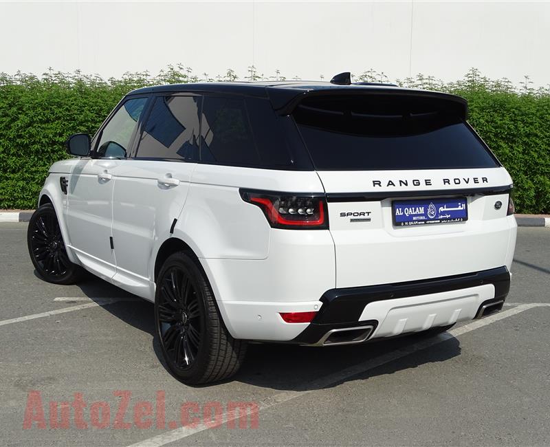 RANGE ROVER SPORT SE- 2018- WHITE- 7 000 KM- CANADIAN SPECS