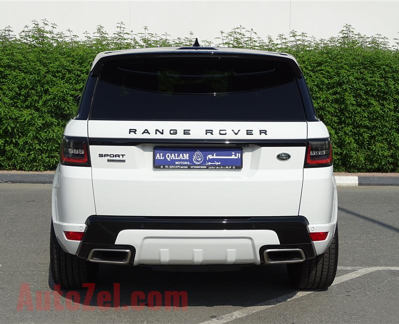 RANGE ROVER SPORT SE- 2018- WHITE- 7 000 KM- CANADIAN SPECS