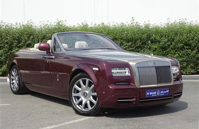 ROLLS ROYCE PHANTOM- DROPHEAD- 2014- MAROON- 25 000 KM...