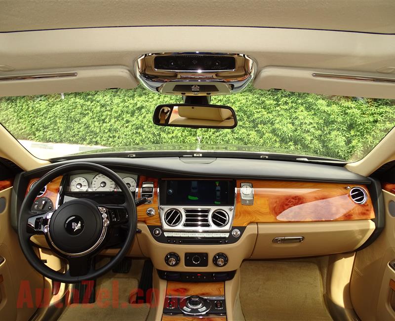 ROLLS ROYCE GHOST- 2012- BROWN- 68 000 KM- GCC SPECS