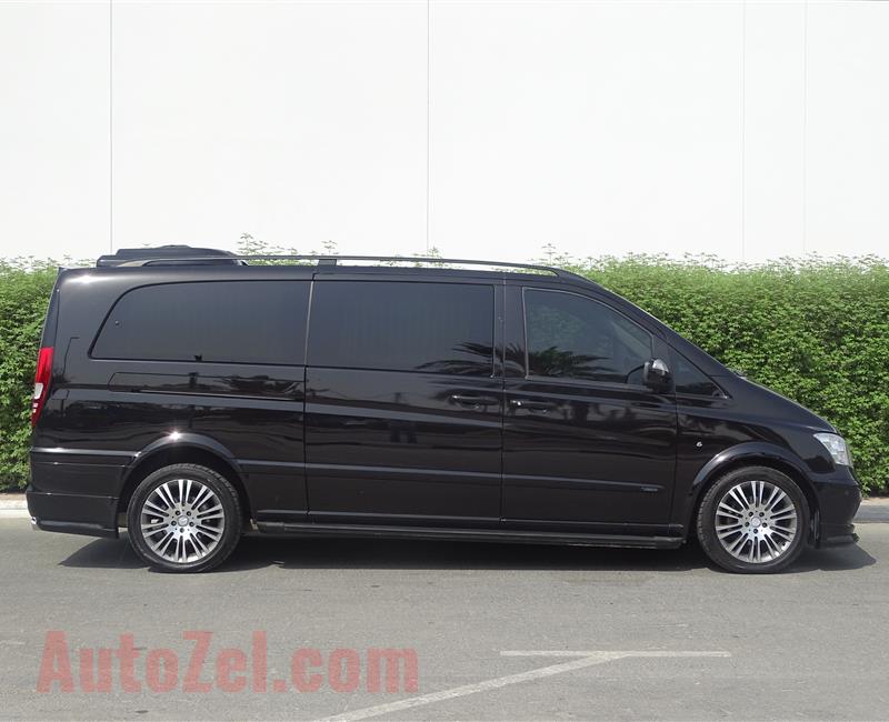 MERCEDES-BENZ VIANO VIP- 2013- BLACK- 24 000- GCC SPECS