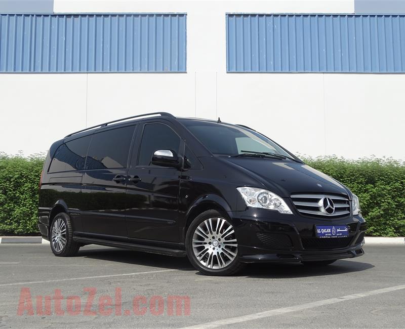 MERCEDES-BENZ VIANO VIP- 2013- BLACK- 24 000- GCC SPECS