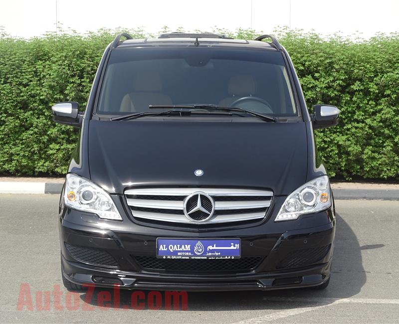 MERCEDES-BENZ VIANO VIP- 2013- BLACK- 24 000- GCC SPECS