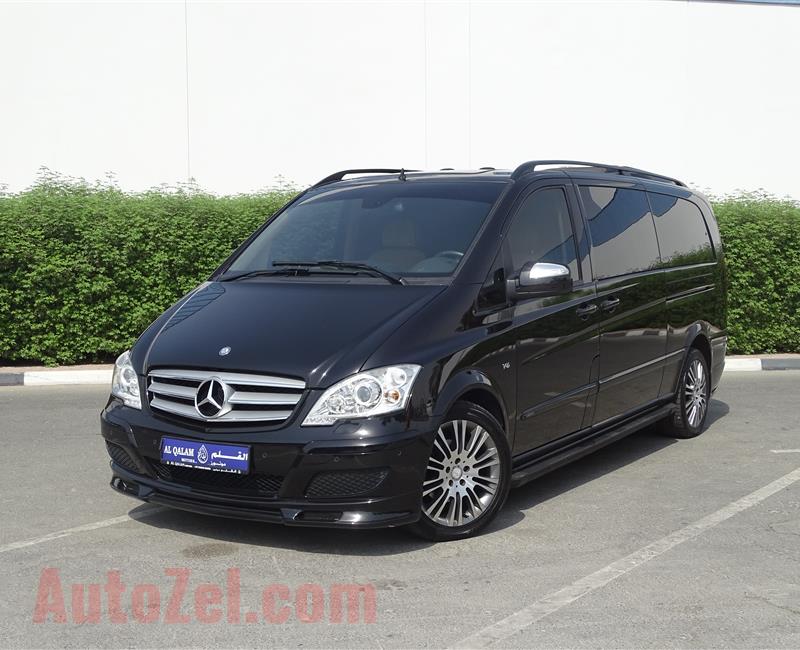 MERCEDES-BENZ VIANO VIP- 2013- BLACK- 24 000- GCC SPECS