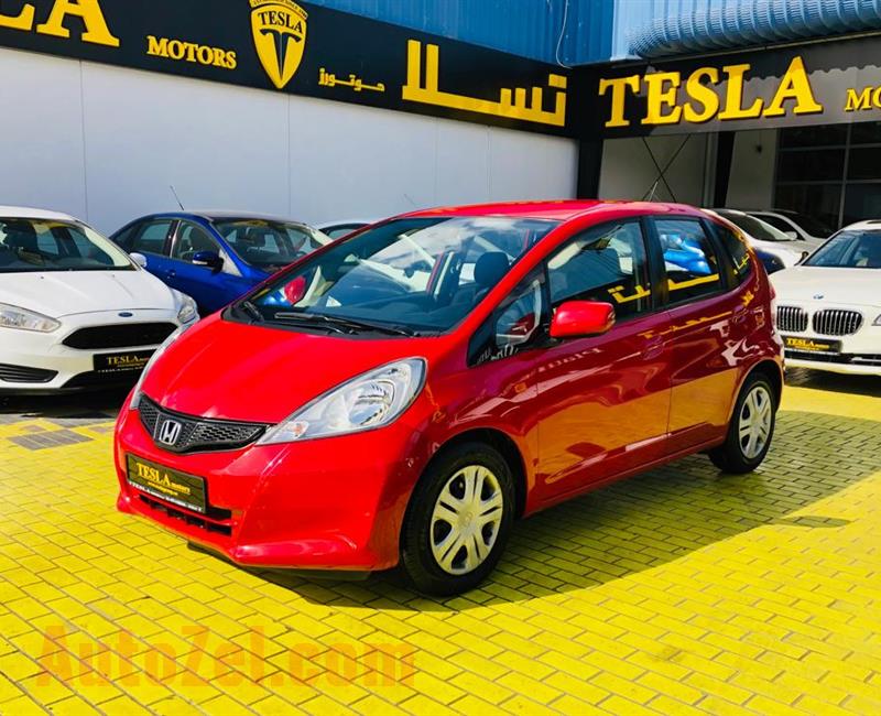 HONDA JAZZ / GCC / 2014 / WARRANTY / SUPER CLEAN / ECONOMIC CAR, STOP RENTING / ONLY 386 DHS MONTHLY