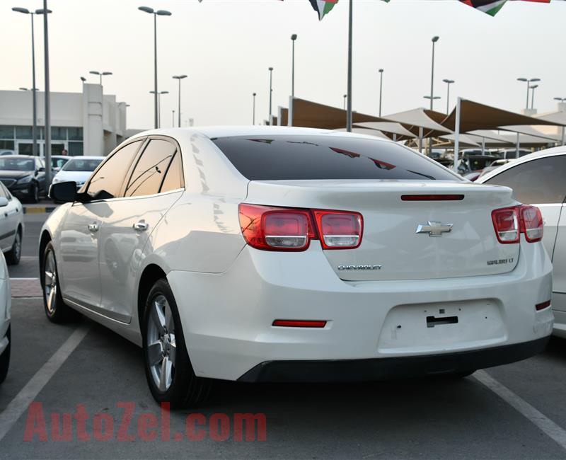 CHEVROLET MALIBU, V4- 2013- WHITE- 120 000 KM- GCC