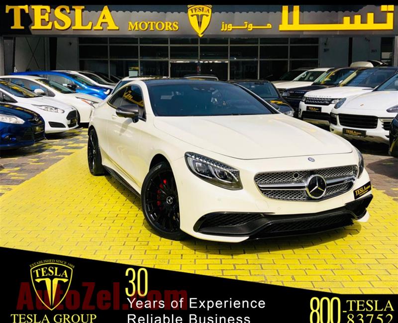 COUPE / S65 ///AMG / 2017 / V12 / 6.0L / BITURBO / 621hp / WARRANTY / F/S/H / ONLY 6,537 DHS MONTHLY