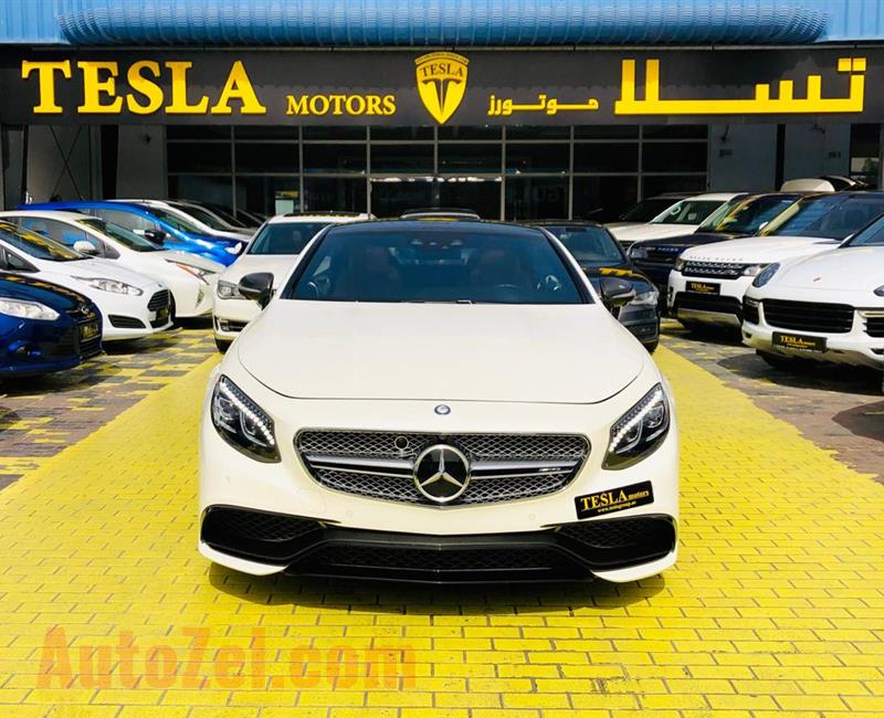 COUPE / S65 ///AMG / 2017 / V12 / 6.0L / BITURBO / 621hp / WARRANTY / F/S/H / ONLY 6,537 DHS MONTHLY