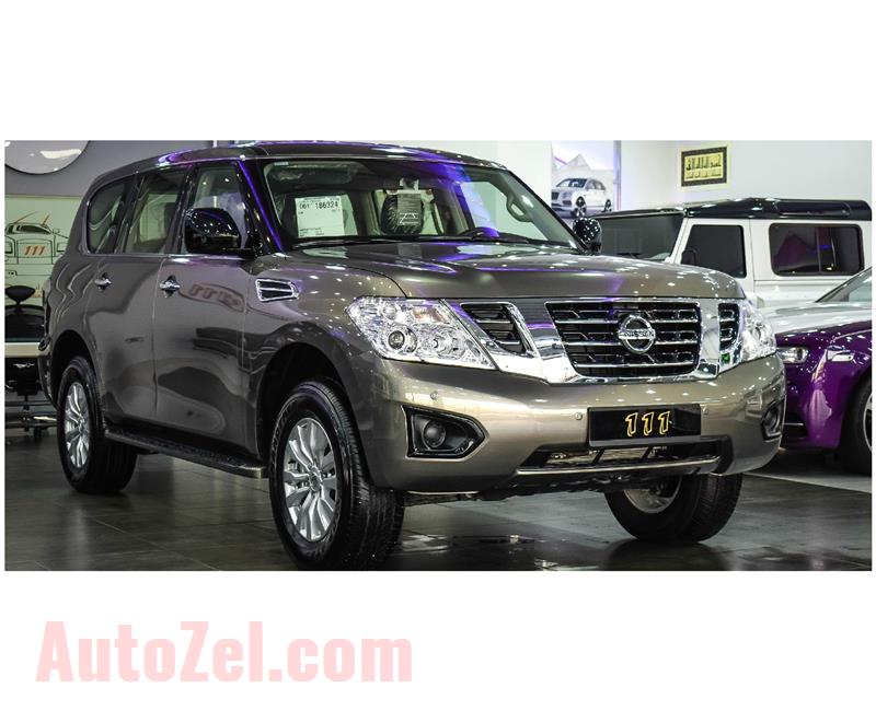 NISSAN PATROL XE V6- 2019- GRAY- GCC SPECS