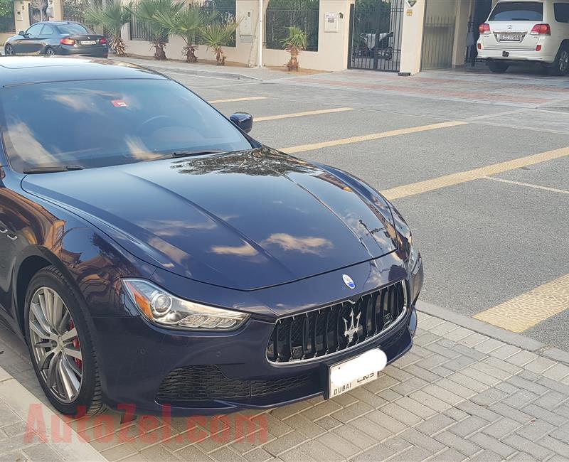 Maserati Ghibli S Premium, 2014, 410 HP, valid warranty Full service history with agency