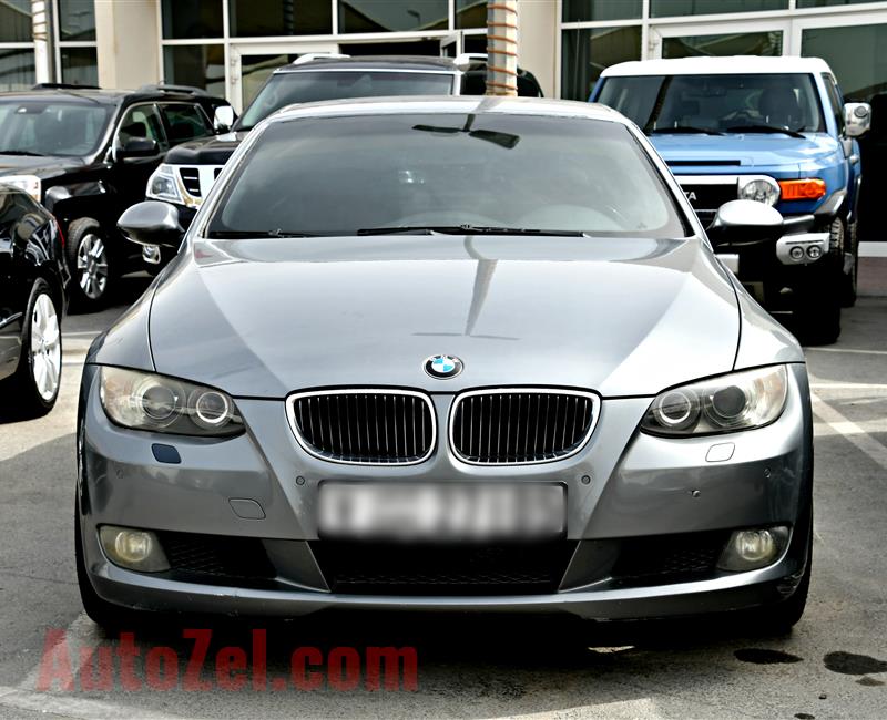 BMW 325i- 2007- GRAY- 220 000 KM- GCC SPECS