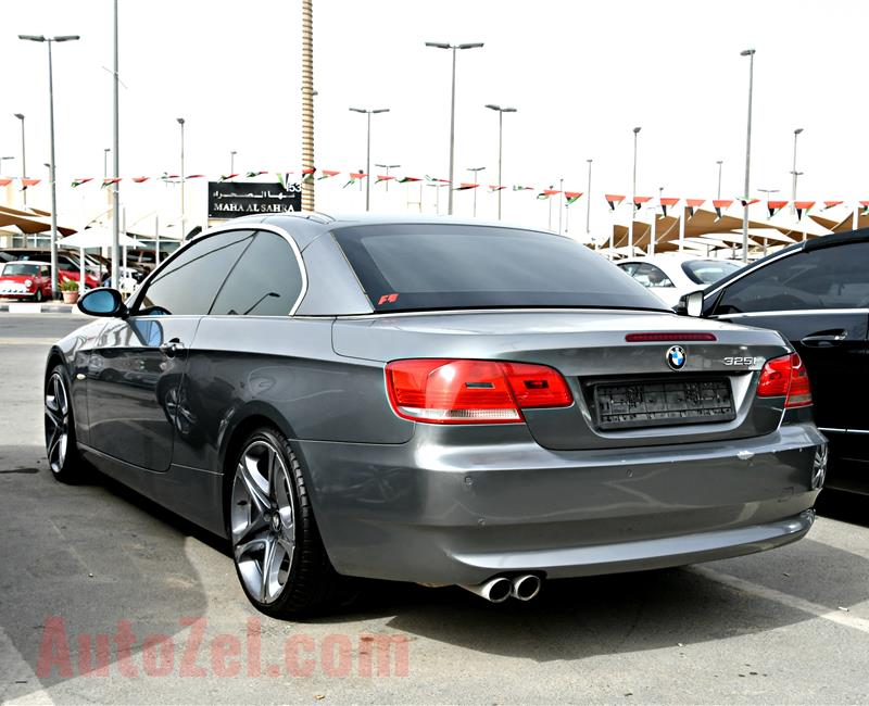 BMW 325i- 2007- GRAY- 220 000 KM- GCC SPECS