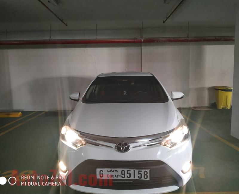 +Toyota Yaris 2016 GCC 1st owner 1.5 SE