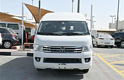 foton model 2016 - white - 127,000 km  