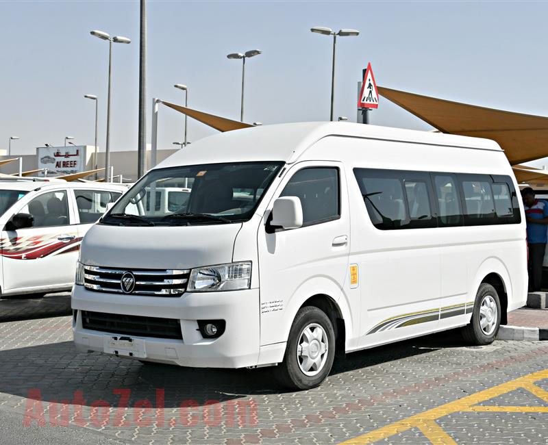 foton model 2016 - white - 127,000 km  