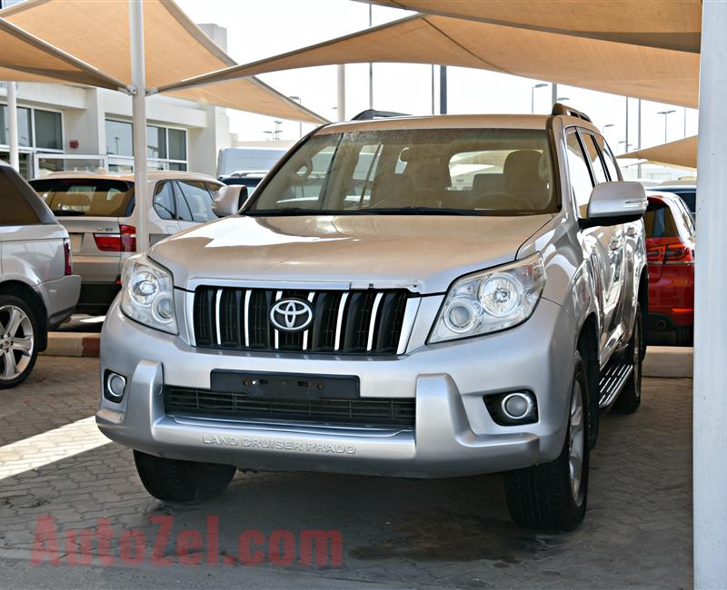 TOYOTA LAND CRUISER  PRADO TXL  model 2012 - silver - 176,000 km - v6 - gcc 