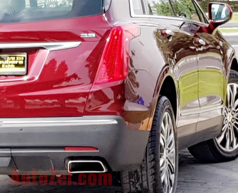 LOW MILEAGE 24000KM.CADILLAC XT5.GCC UNDER WARRANTY..ALMOST BRAND NEW CAR