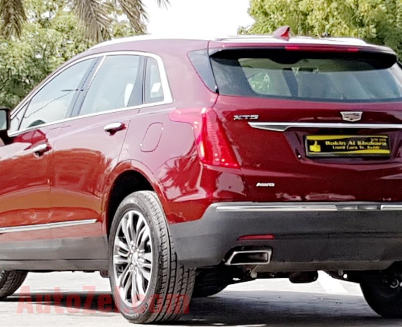 LOW MILEAGE 24000KM.CADILLAC XT5.GCC UNDER WARRANTY..ALMOST BRAND NEW CAR