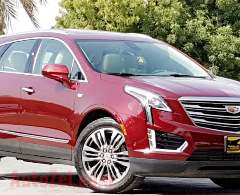 LOW MILEAGE 24000KM.CADILLAC XT5.GCC UNDER WARRANTY..ALMOST BRAND NEW CAR