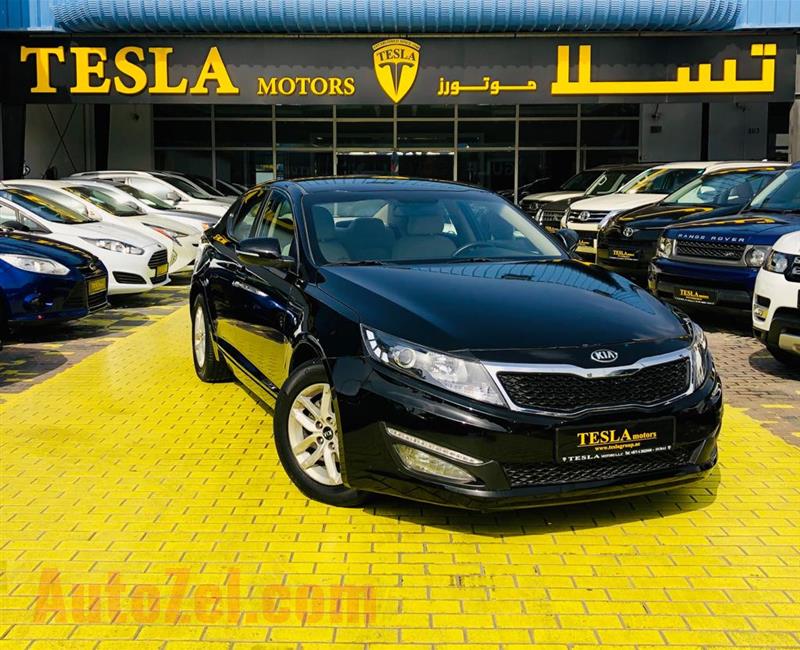 KIA OPTIMA / GCC / 2.4L V4 / 2013 / WARRANTY / SUPER CLEAN / STOP RENTING / ONLY 409 DHS MONTHLY!!!!