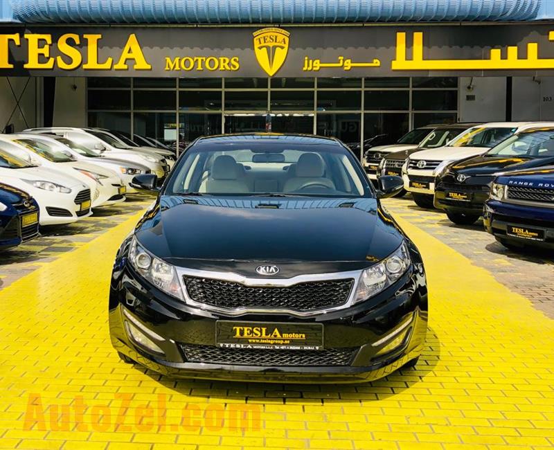 KIA OPTIMA / GCC / 2.4L V4 / 2013 / WARRANTY / SUPER CLEAN / STOP RENTING / ONLY 409 DHS MONTHLY!!!!