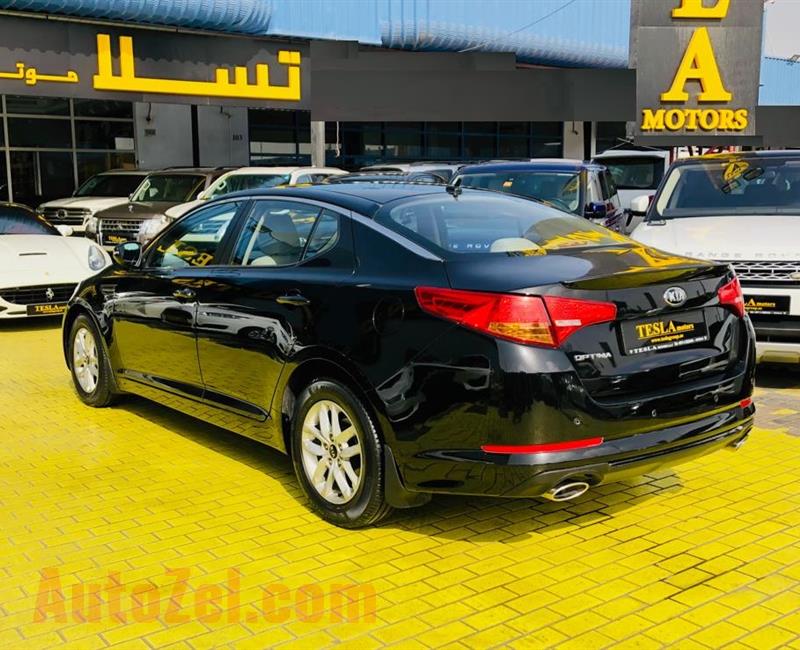 KIA OPTIMA / GCC / 2.4L V4 / 2013 / WARRANTY / SUPER CLEAN / STOP RENTING / ONLY 409 DHS MONTHLY!!!!