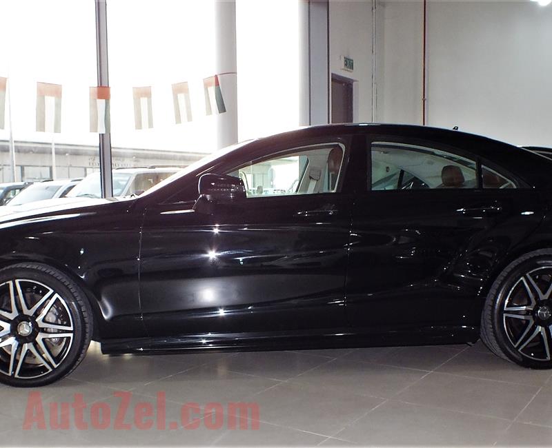 MERCEDES-BENZ CLS400- 2017- BLACK- 21 000 KM- GCC SPECS