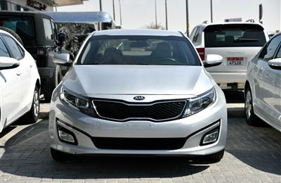 KIA OPTIMA- 2016- SILVER- 130 000 KM- GCC