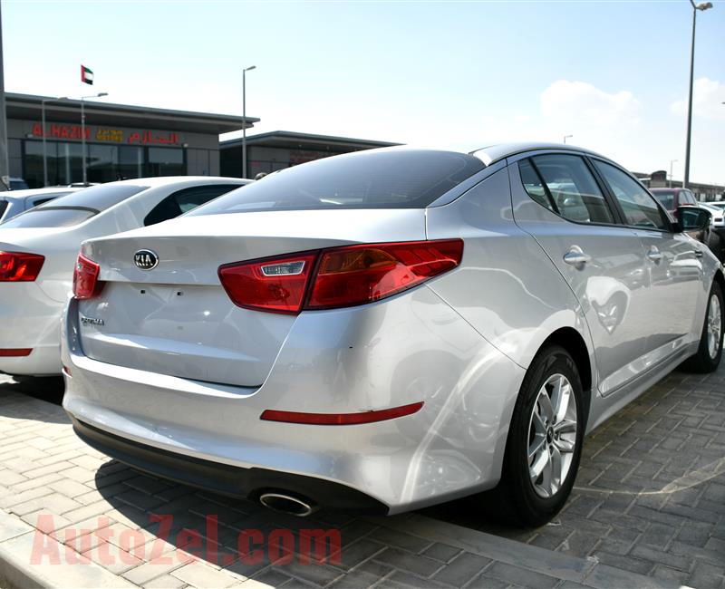 KIA OPTIMA- 2016- SILVER- 130 000 KM- GCC