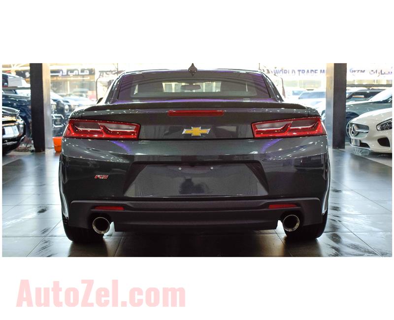 BRAND NEW CHEVROLET CAMARO RS- 2018- GRAY- GCC SPECS