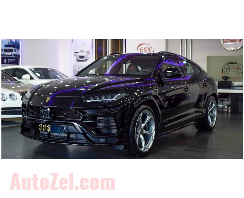 BRAND NEW LAMBORGHINI URUS- 2019- BLACK- GCC SPECS- WITH 3YRS WARRANTY