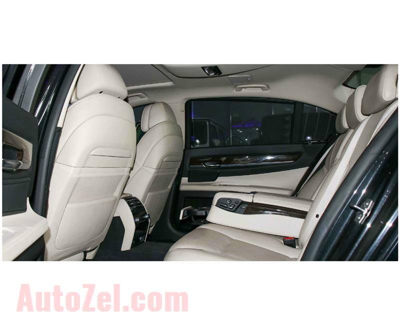 BMW 750 LI, V8- 2012- BLACK- 110 000 KM- GCC