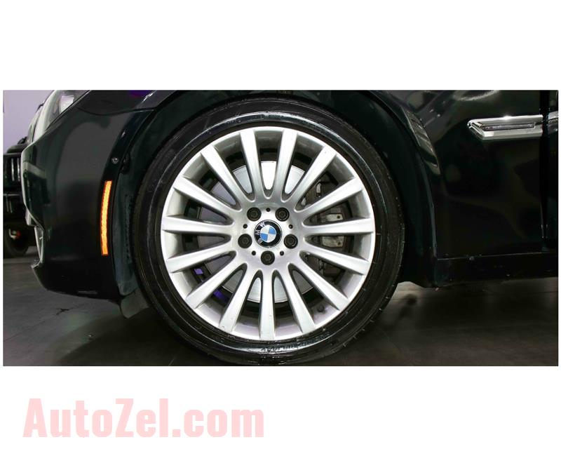 BMW 750 LI, V8- 2012- BLACK- 110 000 KM- GCC