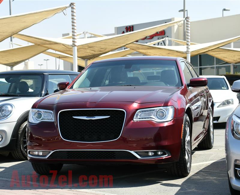 CHRYSLER 300- 2016- RED- 30 000 MILES- AMERICAN SPECS