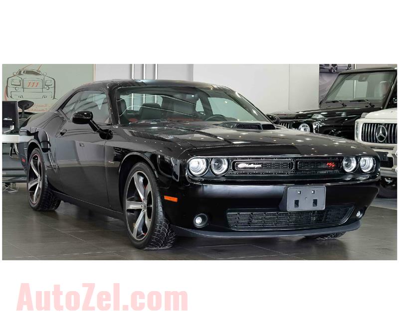 DODGE CHALLENGER SHAKER R/T- 2016- BLACK- 29 000 KM