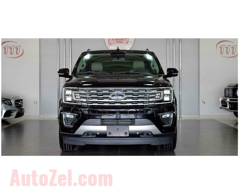 FORD EXPEDITION LIMITED MX 4X4 3.5L- 7 SEATER- 2018- BLACK- 6 CYLINDER