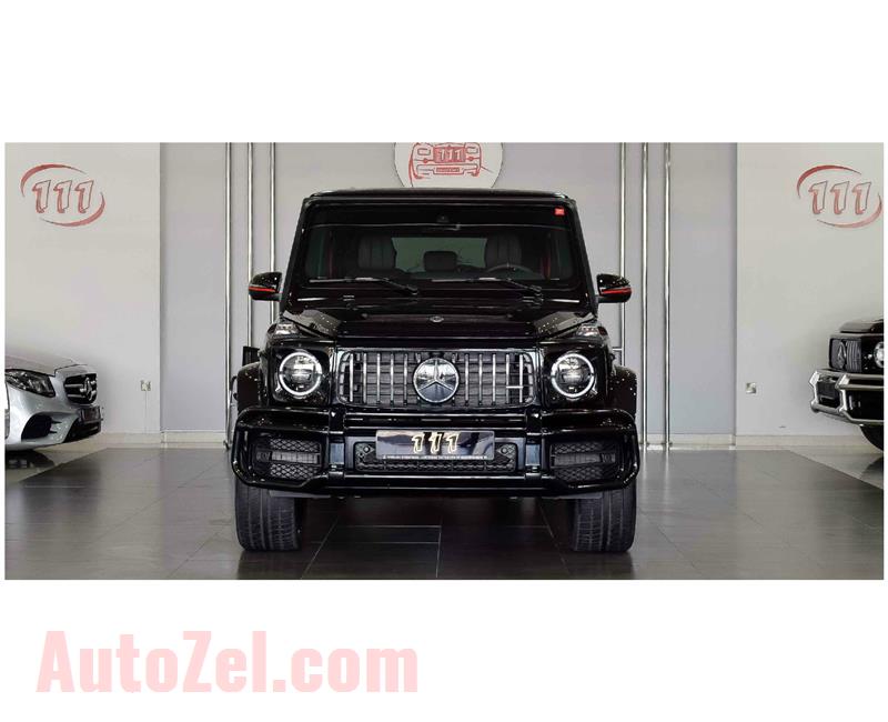 NEW MERCEDES-BENZ G63 AMG V8 BITURBO- BLACK EDITION- 2019- BLACK- GCC SPECS