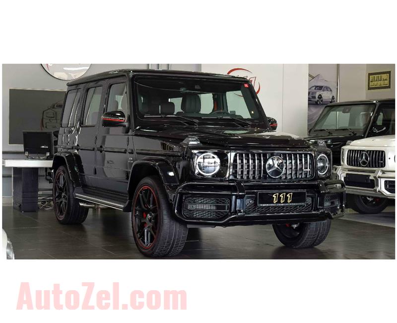 NEW MERCEDES-BENZ G63 AMG V8 BITURBO- BLACK EDITION- 2019- BLACK- GCC SPECS