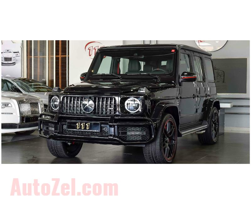 NEW MERCEDES-BENZ G63 AMG V8 BITURBO- BLACK EDITION- 2019- BLACK- GCC SPECS