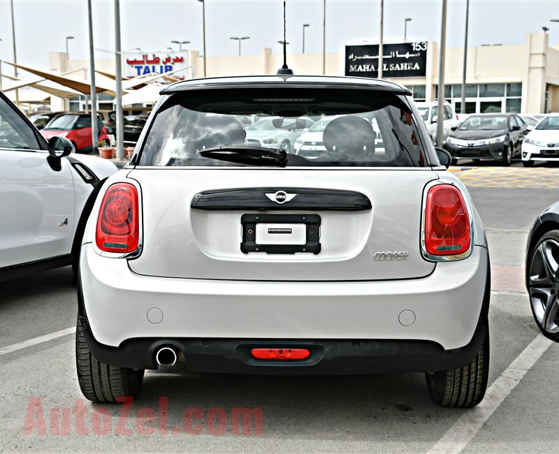 MINI COOPER MODEL 2017 - SILVER - 30,000 KM - V4 - CAR SPECS IS AMERICAN 