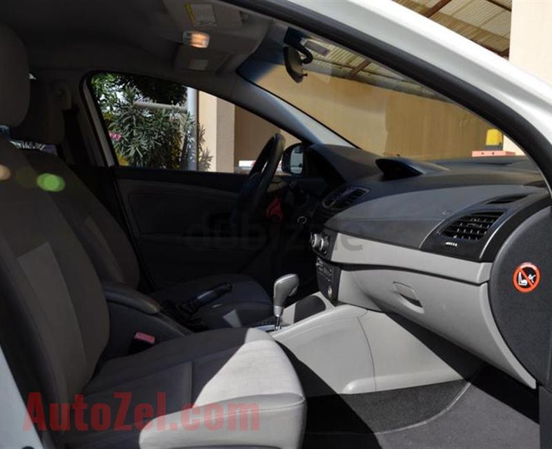 Family Used Renault Fluence with Low KMS-AED 14000