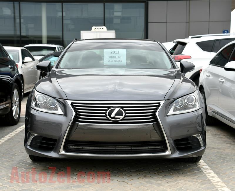LEXUS LS460- 2013- GREY- 138 000 KM- AMERICAN SPECS