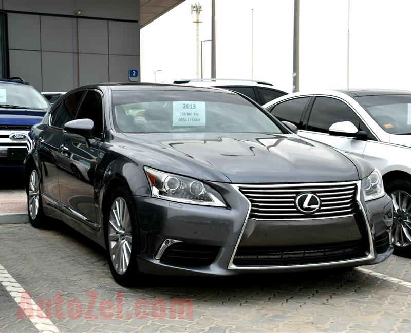 LEXUS LS460- 2013- GREY- 138 000 KM- AMERICAN SPECS