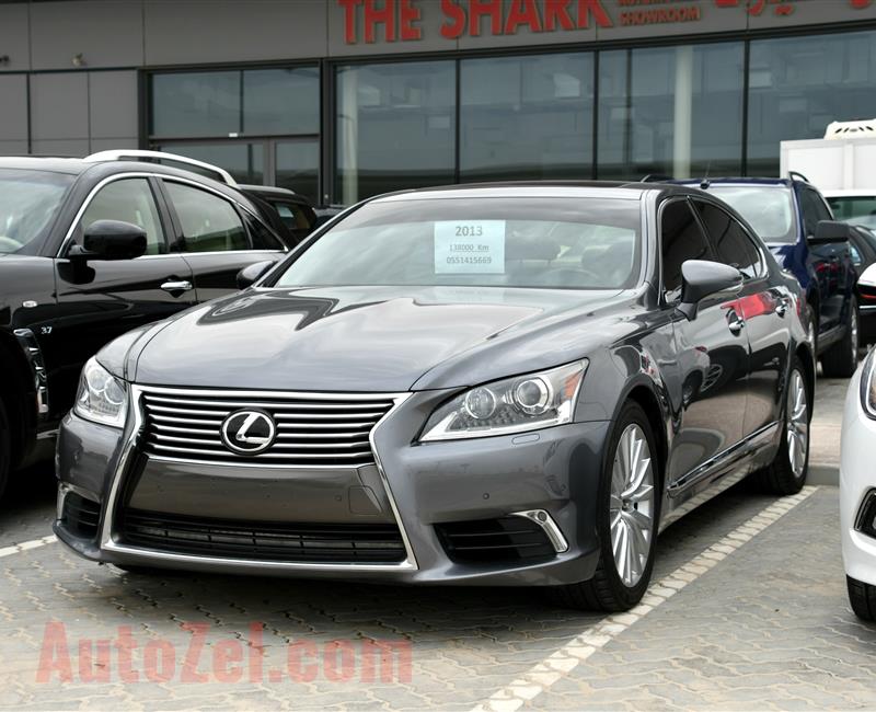 LEXUS LS460- 2013- GREY- 138 000 KM- AMERICAN SPECS