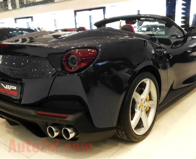 BRAND NEW FERRARI PORTOFINO- 2019- BLACK- 0 KM- GCC