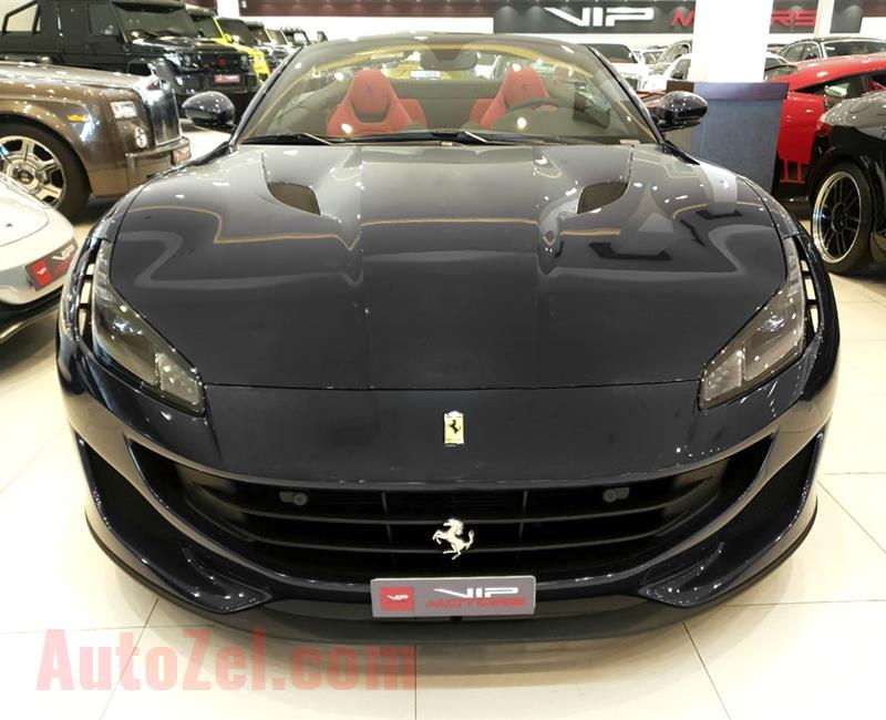 BRAND NEW FERRARI PORTOFINO- 2019- BLACK- 0 KM- GCC