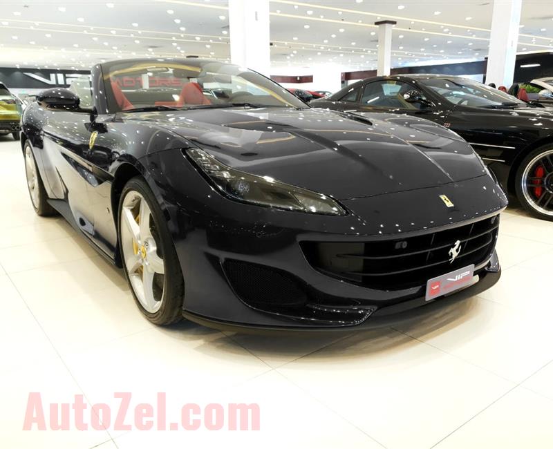 BRAND NEW FERRARI PORTOFINO- 2019- BLACK- 0 KM- GCC