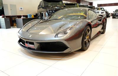 FERRARI 488 GTB- 2017- GREY- 7 000 KM, DEALER WARRANTY-...